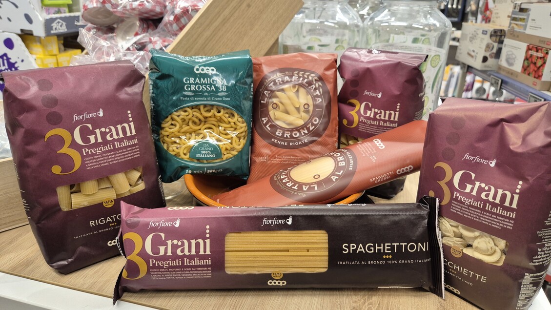 Al supermercato le penne superano in vendite gli spaghetti più amati
