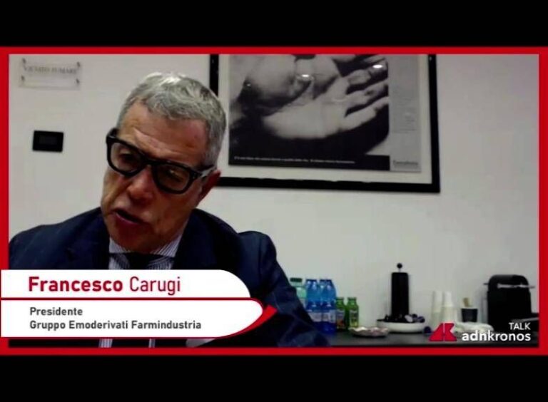 Farmaceutica: Carugi di Farmindustria chiede minori ostacoli per il plasma