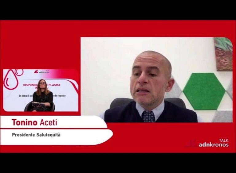 Farmaci: Aceti (Salutequità) sottolinea l’importanza di un’alleanza tra stakeholder sui plasmaderivati