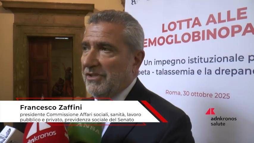 Malattie rare: Zaffini (FdI) propone screening per emoglobinopatie neonatali e prenatali