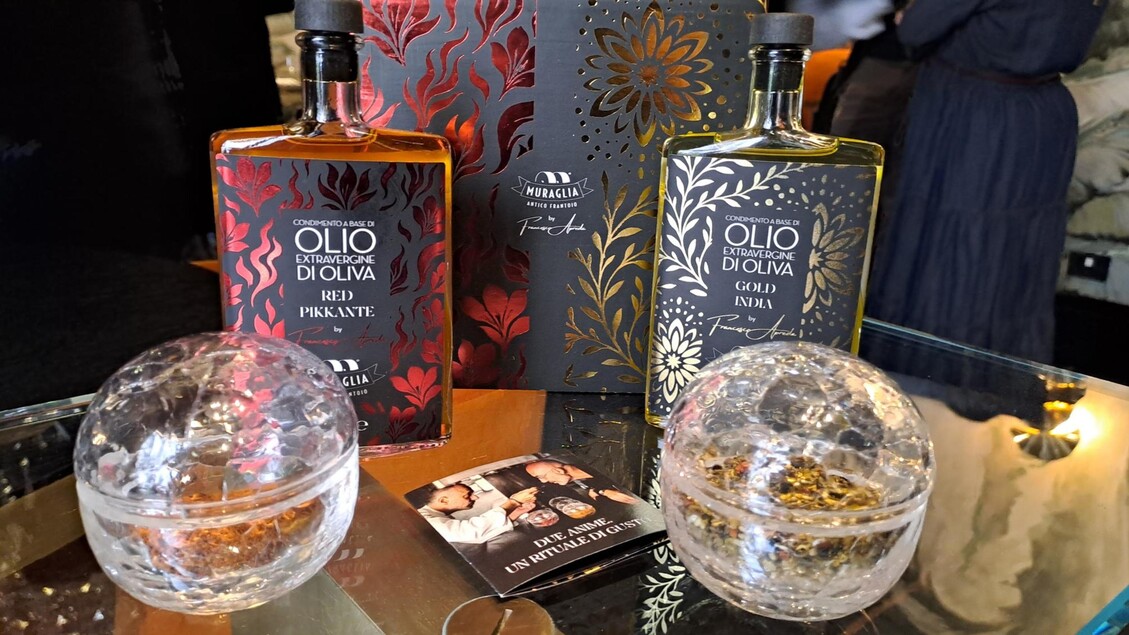 Olio aromatico si distingue dagli aromatizzati e promuove la coratina