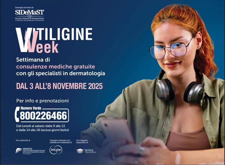 Vitiligine Week: consulenze gratuite per adolescenti dal 3 all’8 novembre