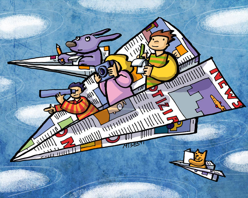 2007/2012 – Il Menabò – Laboratorio Pratico per giornalismo dedicato ai bambini