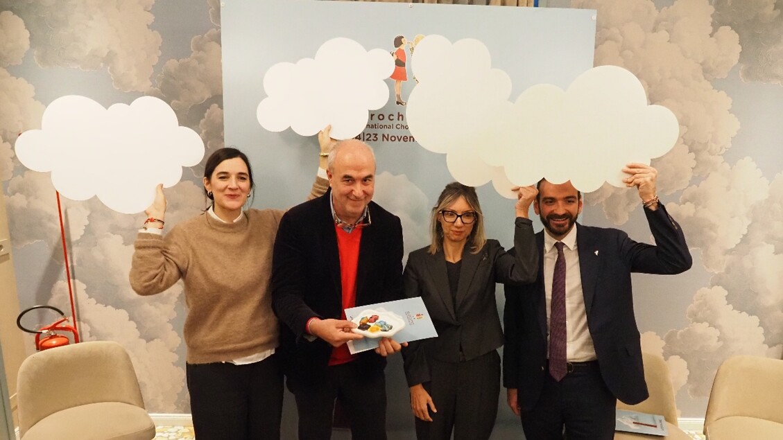 A Perugia si svolge ‘La festa tra le nuvole’ di Eurochocolate 2025