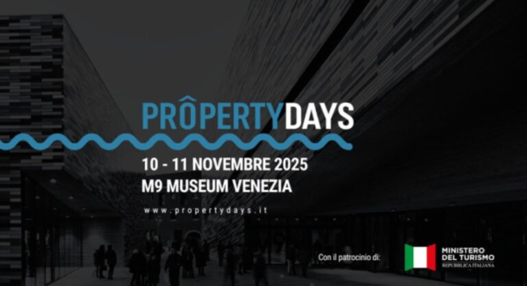 Property Days 2025: a Venezia si svolge l’evento italiano sull’extralberghiero