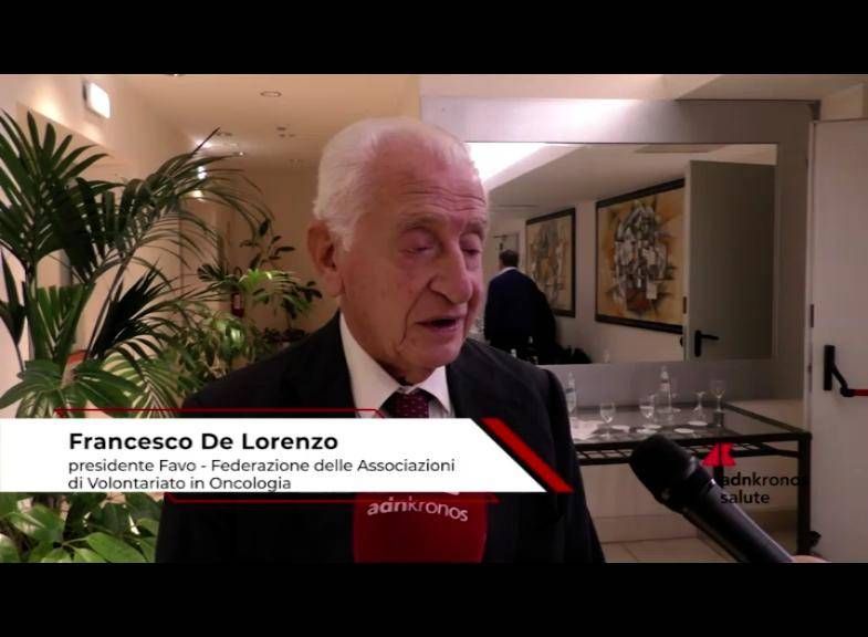 Tumori: De Lorenzo (Favo) sottolinea il ruolo delle associazioni pazienti nel percorso di cura